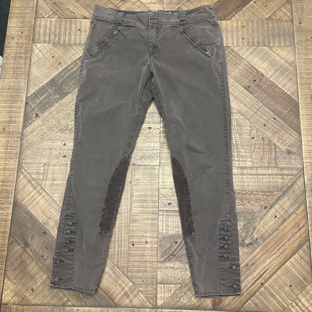 Chic Brown Women's Cropped Pants